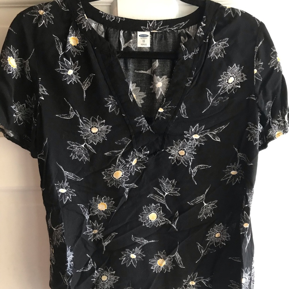 XS Sunflower Top- Old Navy
